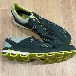 On Running Cloudsurfer Jungle/Lime, Men’s 10 - Barely Worn
